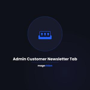 Admin Customer Newsletter Tab for Shopware 6