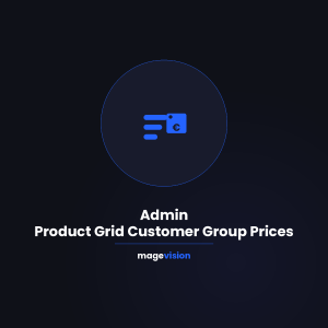 Admin Product Grid Customer Group Prices for Shopware 6