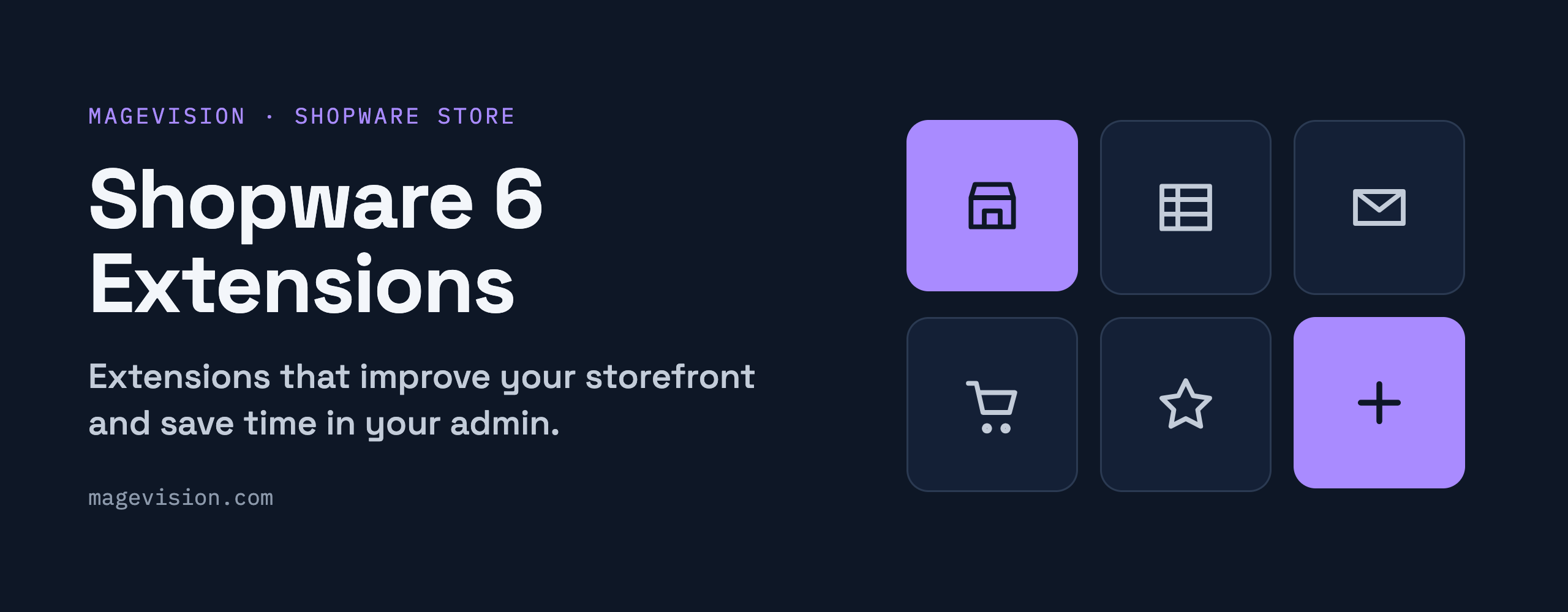 Shopware 6 extensions