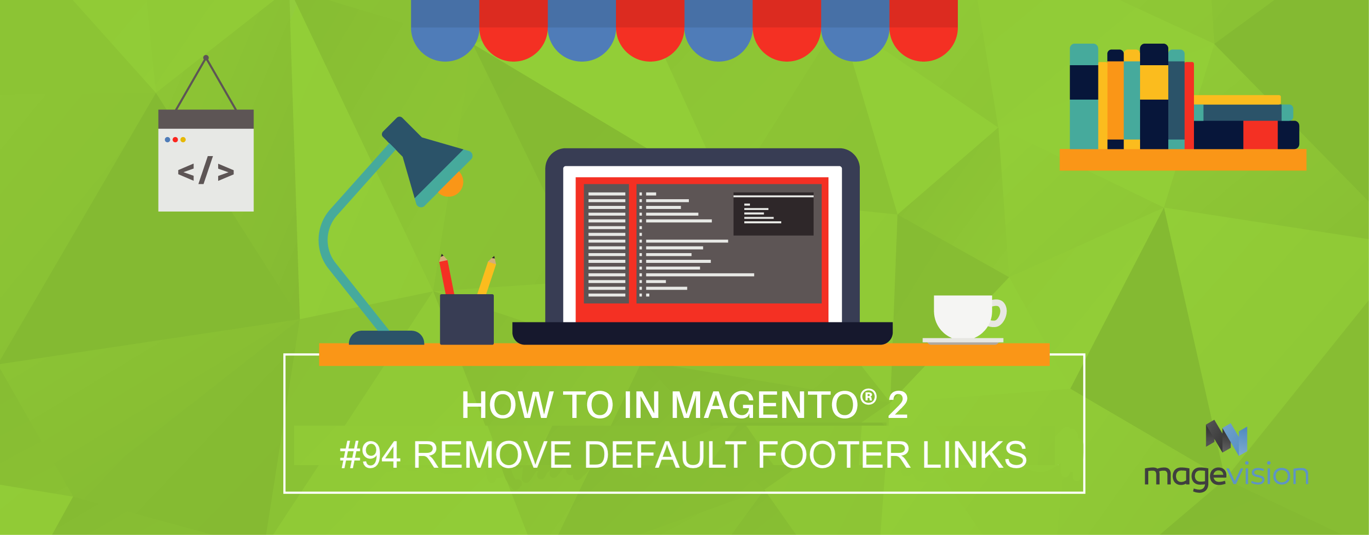 How to Remove default Footer Links